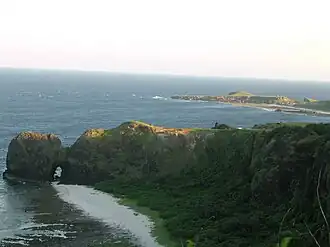 Un bout de côte de Green Island