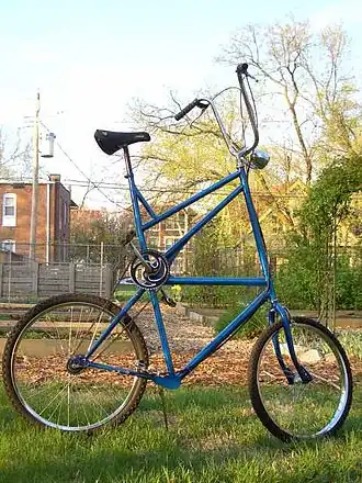 Tall bike.