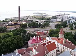 Près du port de Tallinn.