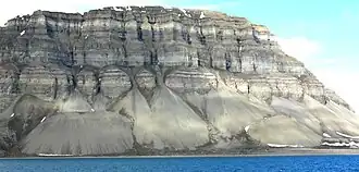 Isfjorden, Svalbard, Norvège.