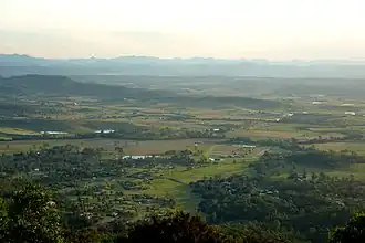 Vue du mont Tamborine.