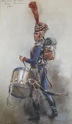 Tambour des Marins. Garde Consulaire. 1803