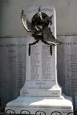 Monument aux morts de Cimiez.