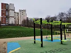 Parc de Street workout aux Tarterêts.