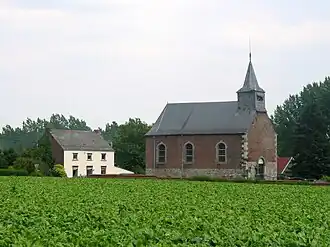 La chapelle de Francquenée (XVIIIe&nbsp;siècle).