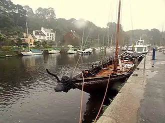 À quai de Pont-Aven