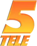 Ancien logo de Tele 5 de 2006 au 7 juillet 2012