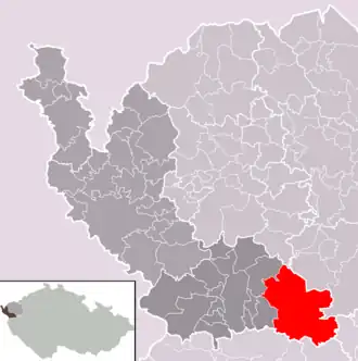 Localisation de Teplá