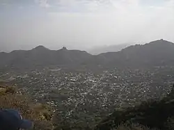Vue générale de Morelos où a lieu le tournage de Sierra Torride