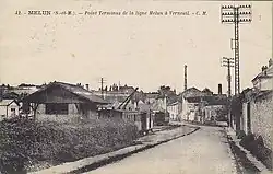 Terminus de Melun-Ville au début du XXe&nbsp;siècle