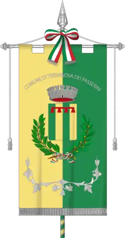 Drapeau de Terranova dei Passerini