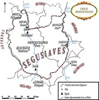 Territoire des ségusiaves
