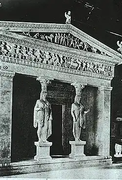 Reconstitition du trésor (1900).