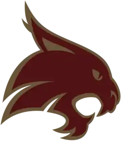 Description de l'image Texas State Bobcats logo.svg.png.