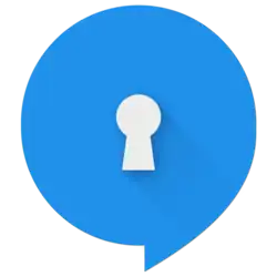 Description de l'image TextSecure Blue Icon.png.