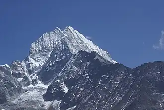 Le Thamserku depuis Khumjung