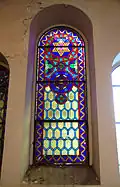 Vitrail de la synagogue.