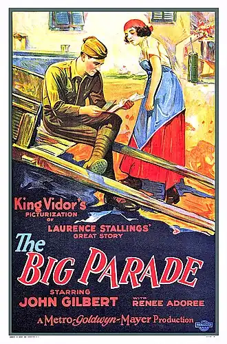 Description de l'image The Big Parade poster.jpg.