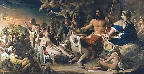 La Naissance de Pandore, James Barry, 1770, Manchester Art Gallery.