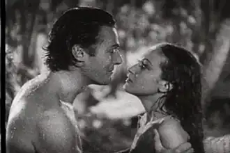 The Hurricane (1937, monteur) : Jon Hall et Dorothy Lamour