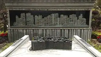 La maquette de la citadelle de Kowloon.