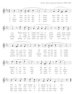 Image illustrative de l’article Virgin Islands March