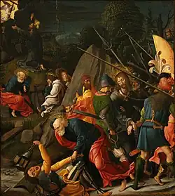L'arrestation du Christ (vers 1520, musée des beaux-arts de Dijon).