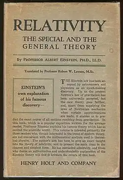 Image illustrative de l’article La Relativité