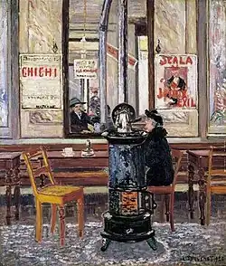 Intérieur du café Degrève, 1920Collection privée
