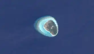 Image satellite de Thoddoo.