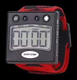 Chronomètre de cross.