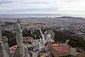 La vue depuis le Tibidabo.
