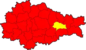 Localisation de Raïon de Tim