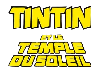 Description de l'image Tintin et le Temple du Soleil Logo.png.