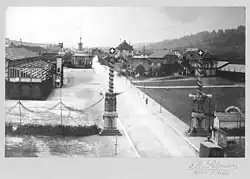 Emplacement du Tir fédéral de 1863 à La Chaux-de-Fonds