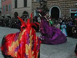 Scènes de carnaval à Tivoli en 2005