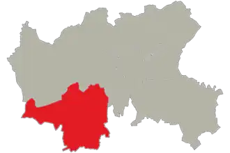 Localisation de Toernich