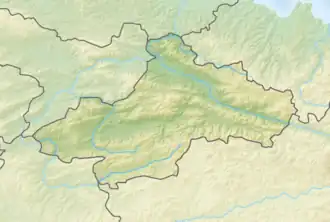 Voir sur la carte topographique de la province de Tokat