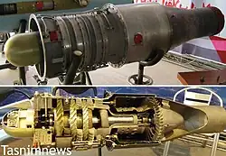 Turboréacteur Toloue 4