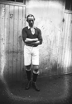 Tom Potter à Pau en 1912.