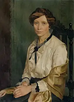 La Femme de l'artiste, 1919, Vienne, Österreichische Galerie Belvedere