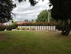 Tombes de guerre de la  CWGC.