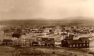 La ville de Tombstone en 1891