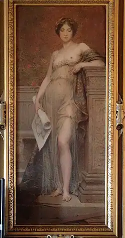 Tony Robert-Fleury, L'Architecture (1892), salon des Arts.