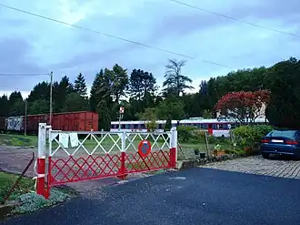 Gare de Toucy-Ville (train touristique).