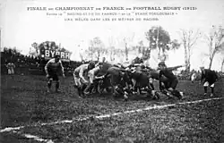 1912, image de la finale.