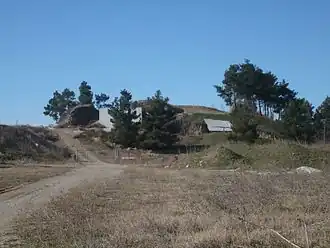 Tumulus à Agios Athanasios.
