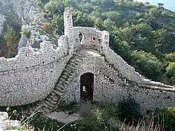 Tour-Sud vue de l'intérieur.