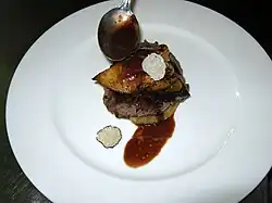 Tournedos Rossini.