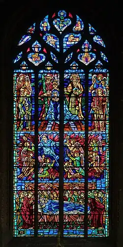 La Mort de la Vierge (atelier Lobin, 19e&nbsp;siècle)